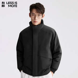 【商羽鲜绒】利郎青年商务羽绒服2025冬季时尚休闲保暖抗寒外套男