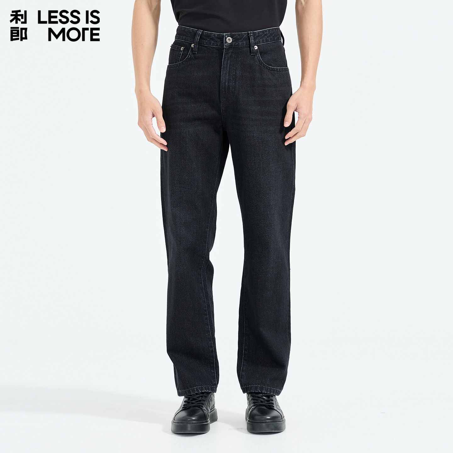 【中腰直筒】利郎青年商务牛仔裤2026春季弹力时尚百搭通勤裤子男