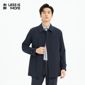 利郎青年商务风衣2026春季 锦氨轻弹 弹力风衣外套男Q5CFY101