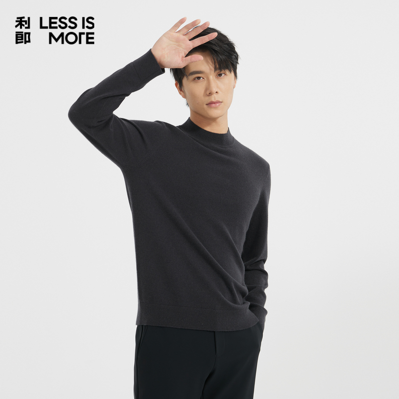 【阿兰提花】利郎青年商务毛衣2025冬季时尚保暖针织毛衫Q4DMS020