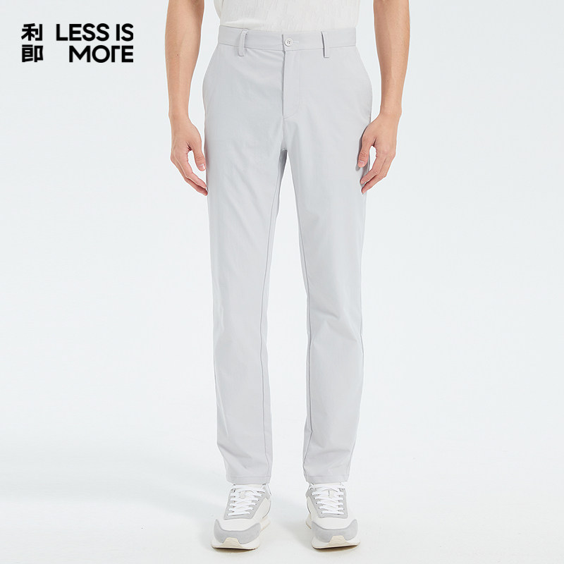 【速干涤仿棉】利郎青年商务休闲裤2025夏商务男西裤轻薄百搭裤子,男装,休闲裤,淘宝优惠券,粉丝福利购,淘宝优惠卷