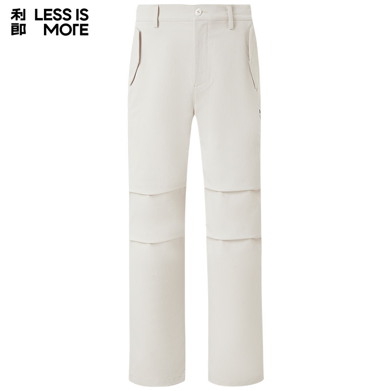 【涤仿棉面料】利郎青年商务商场同款休闲裤男2026春通勤时尚西裤