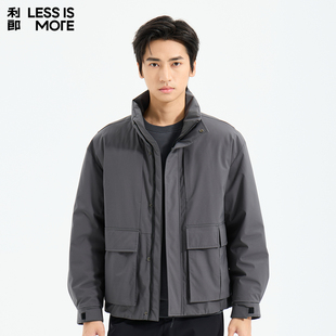 羽绒服2025冬季 利郎青年商务商场同款 保暖抗寒外套男 合成纤维