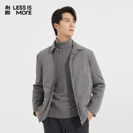 【简约精致】利郎青年商务羽绒服2025冬季保暖轻薄外套男Q4DBR205