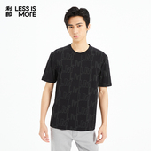 利郎青年商务短袖 柔软舒适 t恤男2025夏轻薄透气上衣Q5XTX611