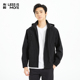 利郎青年商务夹克男2026春季 尼龙皱感 连帽休闲外套男Q5CJK010