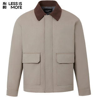 【涤棉混纺】利郎青年商务商场同款羽绒服2025冬季保暖抗寒外套男