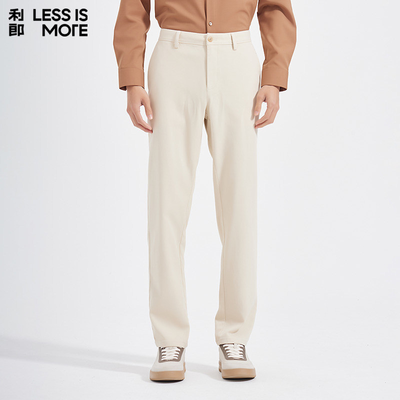 【棉混纺面料】利郎青年商务商场同款休闲裤男2026春通勤时尚西裤,男装,休闲裤,淘宝优惠券,粉丝福利购,淘宝优惠卷