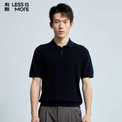 【经典翻领】利郎青年商务短袖polo衫2026年夏季翻领休闲时尚上衣