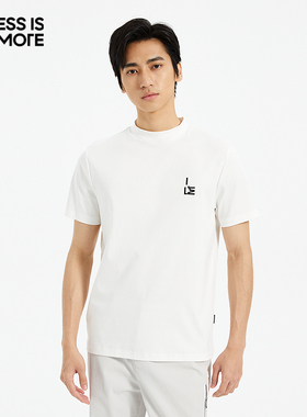 【清爽舒适】利郎青年商务短袖t恤男2025夏轻薄透气上衣Q5XTX604