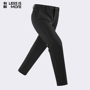 远红外升温 百搭西裤 利郎青年商务休闲裤 通勤时尚 男 男2025冬季