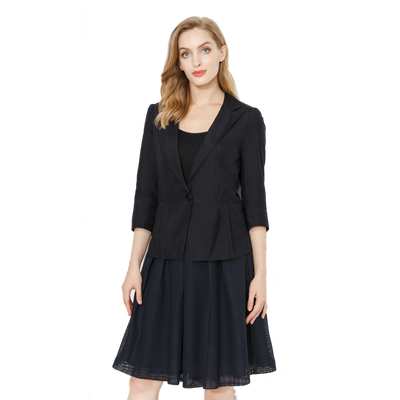 玫而美品牌专柜时尚气质修身外套