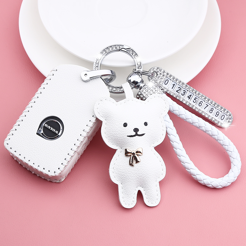 专用于沃尔沃真皮汽车钥匙套