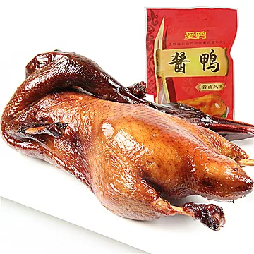 北京烤鸭酱板鸭即食整只450g