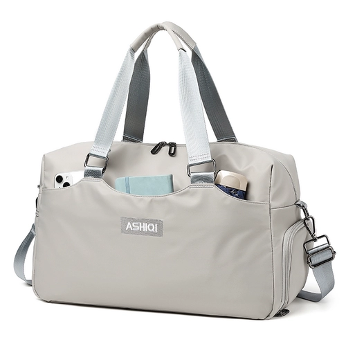 Вместительная и большая сумка для путешествий, водонепроницаемая багажная сумка через плечо, сумка-органайзер для спортзала с разделителями