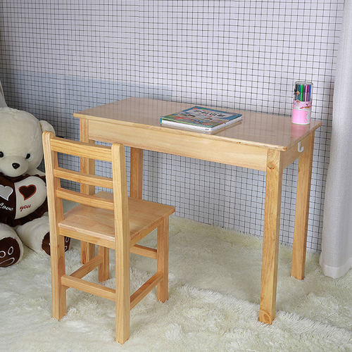 江正免安装橡胶木耐用简约书桌