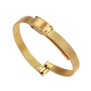 适用罗斯蒙特Rosemont小绿表小金表精钢女士细手表带表链6 8 10mm