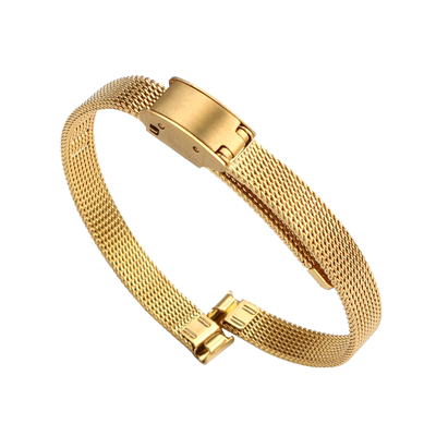 适用罗斯蒙特Rosemont小绿表小金表精钢女士细手表带表链6 8 10mm