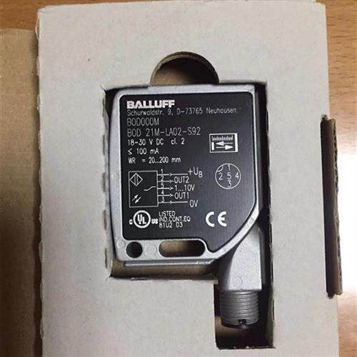 议价原装BALLUFF现货巴鲁夫光电距离感测器BOD 21M-LA02-S