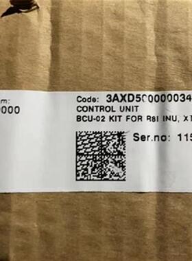 议价ABB高压变频ACS80控制板BCU-02 3AXD50000003417 3AUA0000110