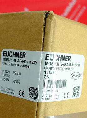 议价Euchner 111530 安士能全新安全开关 MGB-L1HE-ARA-R-111530