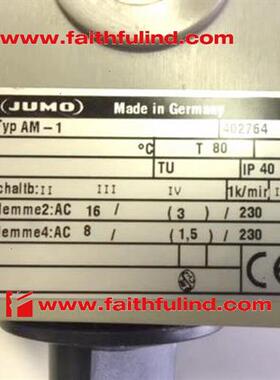 议价Jumo 60000681 久茂全新温度传感器 AMF-1 AM-1 603041