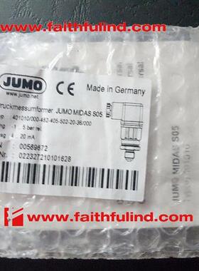 议价Jumo 0063060 久茂全新压力传感器 MIDAS S05 401010/000-999
