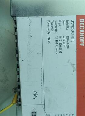 议价BECKHOFF 贝福按键显示屏 CP6912-0001-0010 议价Z议价产品!