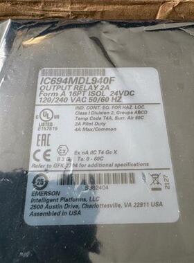 议价型号GE  IC694MDL940F  工程余货 原装 成色--议价商品