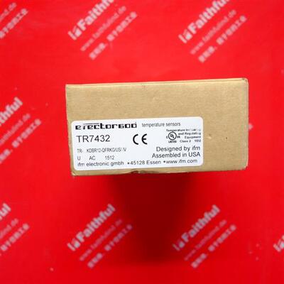 议价IFM TR7432 易福门全新用于温度感测器的估算单元
