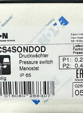 议价EATON/伊顿 差压变送器 MCS4SONDOD 全新进口原装 议价