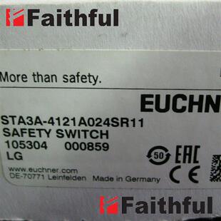 议价Euchner 安士能全新安全开关 STA3A 4121A024SR11 105304