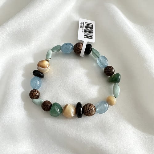 多宝混搭高颜值天然石手串珠子