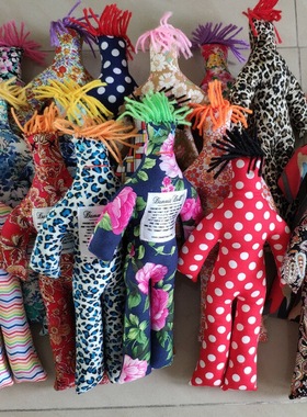 儿童娃娃玩具 Dammit Doll该死的娃娃创意稻草人布娃娃礼物