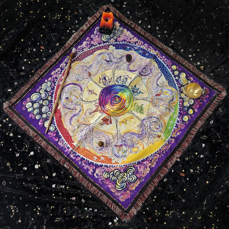 2022新款花仙子生命起源Origin of Life 创意个性桌布微景观女巫