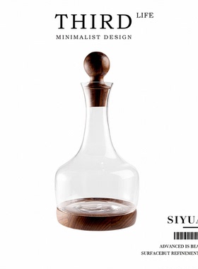 Life's·Siyuan·醒酒器高档水晶酒具高端进口奢华红酒杯 | 思圆