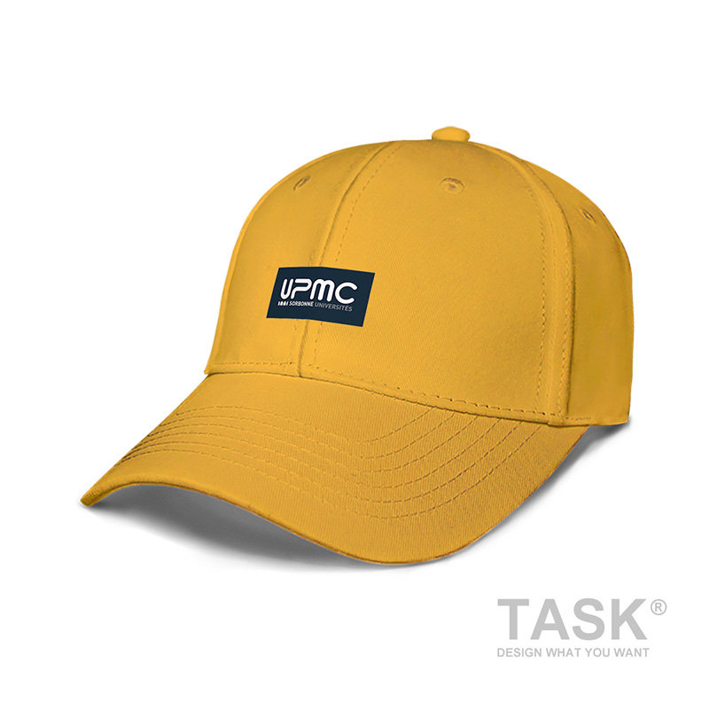 法国名校巴黎第六大学防晒鸭舌帽男女学生遮阳棒球帽子夏设 无界