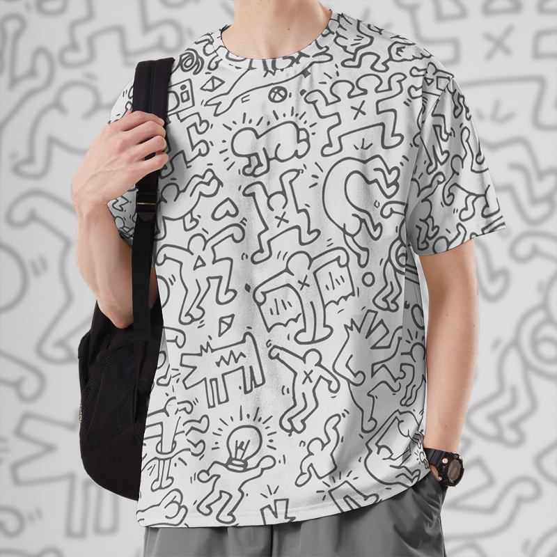 敬惮2022新款T恤创意款式