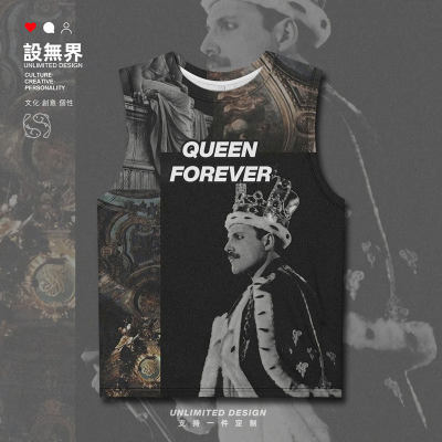 英国摇滚QUEEN皇后乐队速干背心