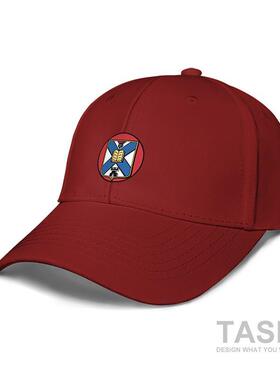 爱丁堡大学EDIN名校学生休闲打底潮防晒鸭舌帽男女棒球夏设 无界