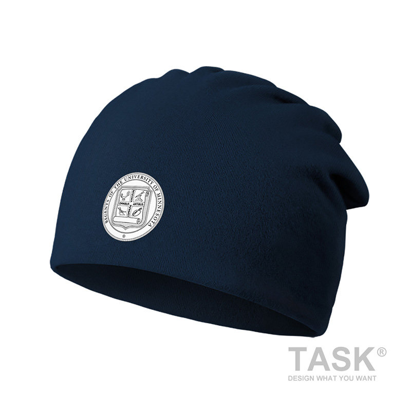 美国名校薄款包头帽明尼苏达大学双城校区堆堆帽男女棉帽设 无界