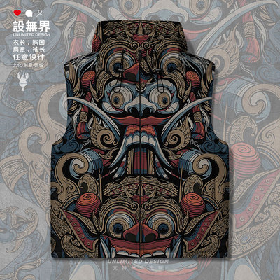 印度巴厘神话精灵之王巴加厚马甲