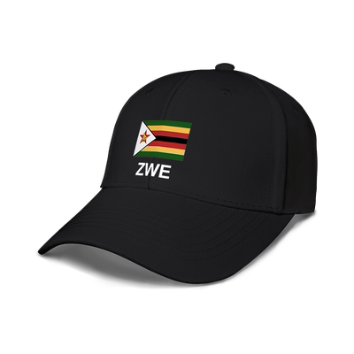 津巴布韦Zimbabwe国家队足球帽遮阳帽鸭舌帽男女防晒帽夏设 无界
