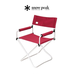 Snowpeak雪峰戶外露營便攜折疊椅輕巧寬版 077RD 椅子休閑經(jīng)典