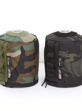 M16日本ballistics弹道美学原装户外露营G5气罐套军事迷彩战术风