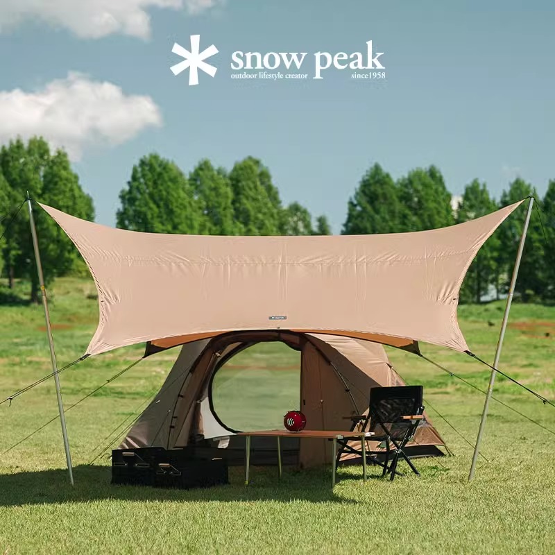 snowpeak雪峰祭户外蝶形天幕轻量小型双人遮阳布Pro.air FES-330