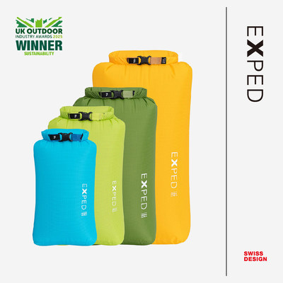 瑞士EXPED Drybag多功能防水袋户外徒步溯溪玩水装备收纳压缩袋