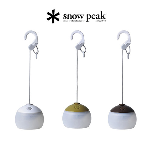snowpeak雪峰户外露营灯LED灯笼花挂绳氛围灯帐篷装饰ES-070/071