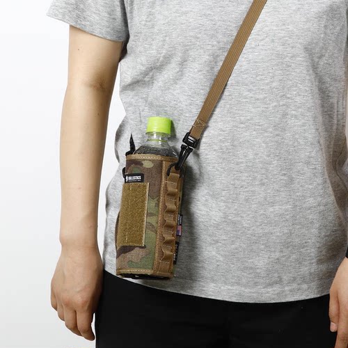 M16日本ballistics户外露营水杯包便携水瓶携行袋茶杯水壶斜跨包