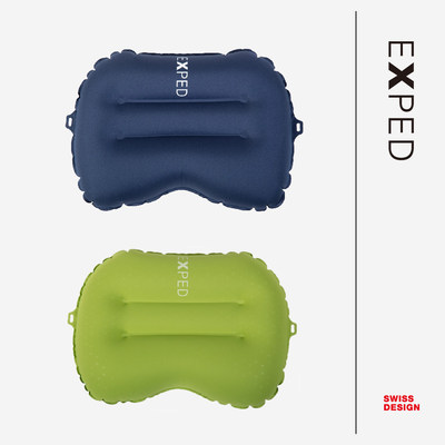 瑞士EXPED Ultra Pillow户外充气枕徒步登山露营超轻睡枕静音枕头